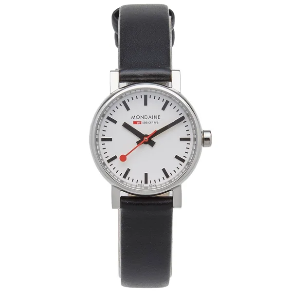 Mondaine Evo Petite White Dial Ladies Watch A6583030111SBB