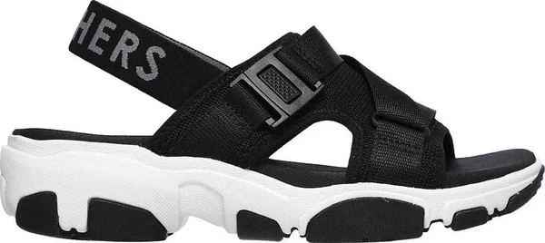 Women's Skechers Daddy-O Dibs Slingback Sport Sandal - Size: 5, Black
