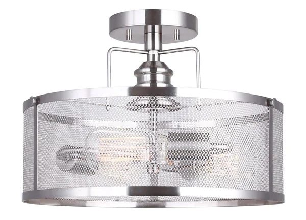 Canarm ISF626A03BN Semi Flush Brushed Nickel Beckett