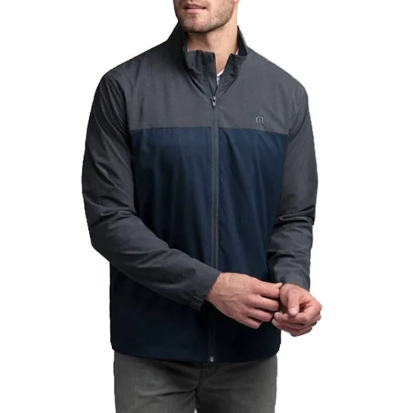 TravisMathew Men's Future Primitive Jacket Heather Black - XL