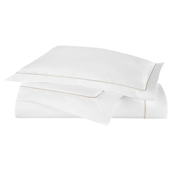 Peacock Alley Linen Boutique Percale Duvet Cover -Full/Queen