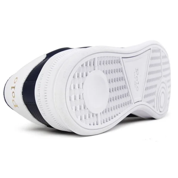 Ralph Lauren Heritage Court Trainers Navy