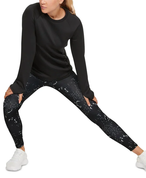 Under Armour Women's ColdGear Armour Print Leggings, XS, Black