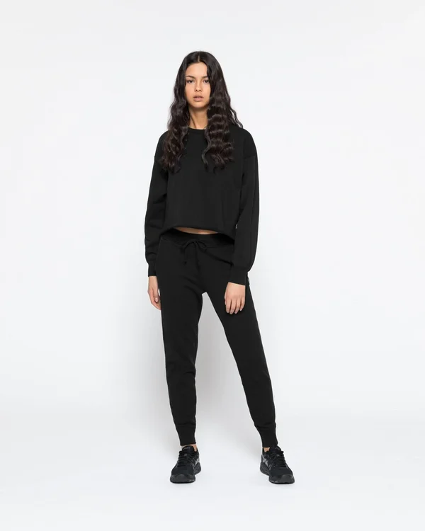 Reigning Champ Midweight Terry Slim Sweatpant - Women's Black - M