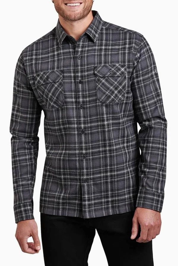 Kuhl Men's Dillingr Flannel Shirt - Interstellar, M