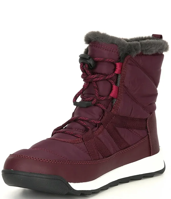 Sorel Youth Whitney II Short Lace Boot Size 1 - Purple