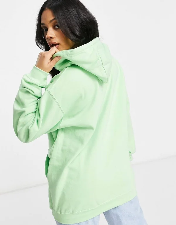 HNR LDN Blue Butterfly Hoodie Sweatshirt in Mint-Green - ASOS Outlet