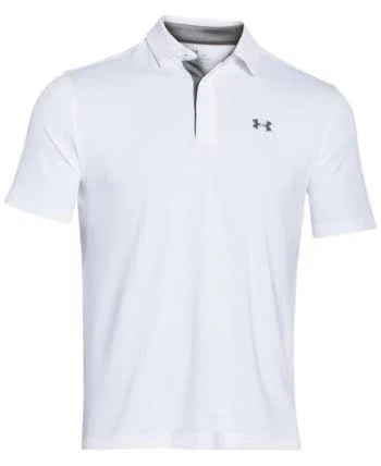 Under Armour Men's UA Playoff Polo, White, 4XLT