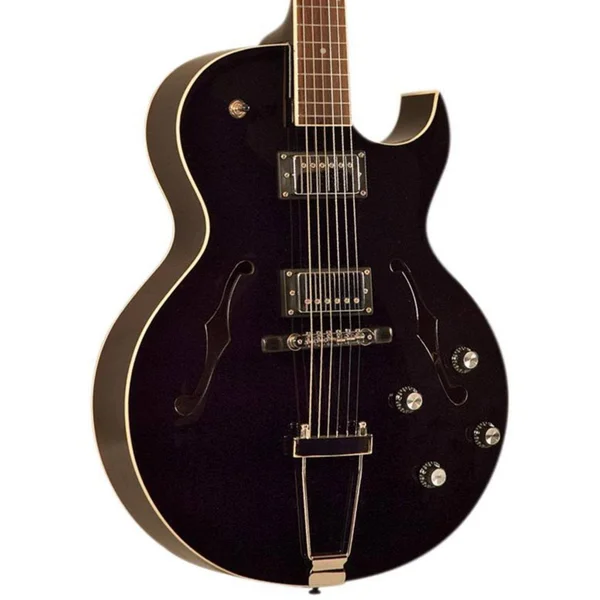 The Loar LH-280-C - Guitar - electric - archtop cutaway - maple - black