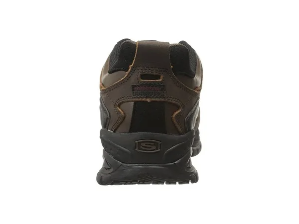 Men's Skechers Work Relaxed Fit Soft Stride Constructor II ST, Size: 7.5, Brown