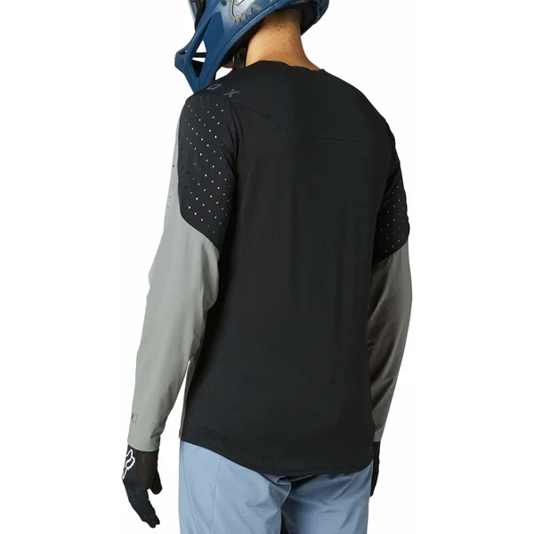 Fox Flexair Delta LS Jersey, Pewter, S