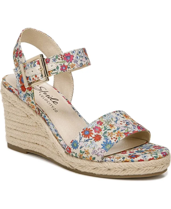Women's LifeStride Tango 2 Espadrille Wedge Sandal - Light Brown - Size 6