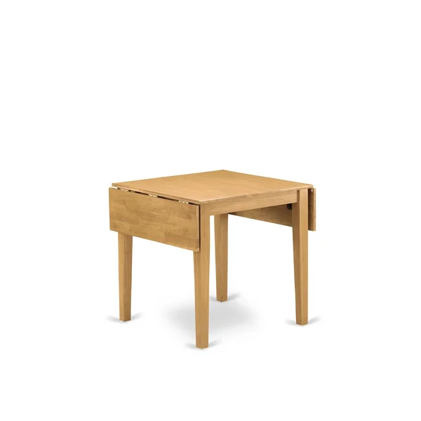 East West Furniture Dining Room Set Oak, NDVA3-OAK-C