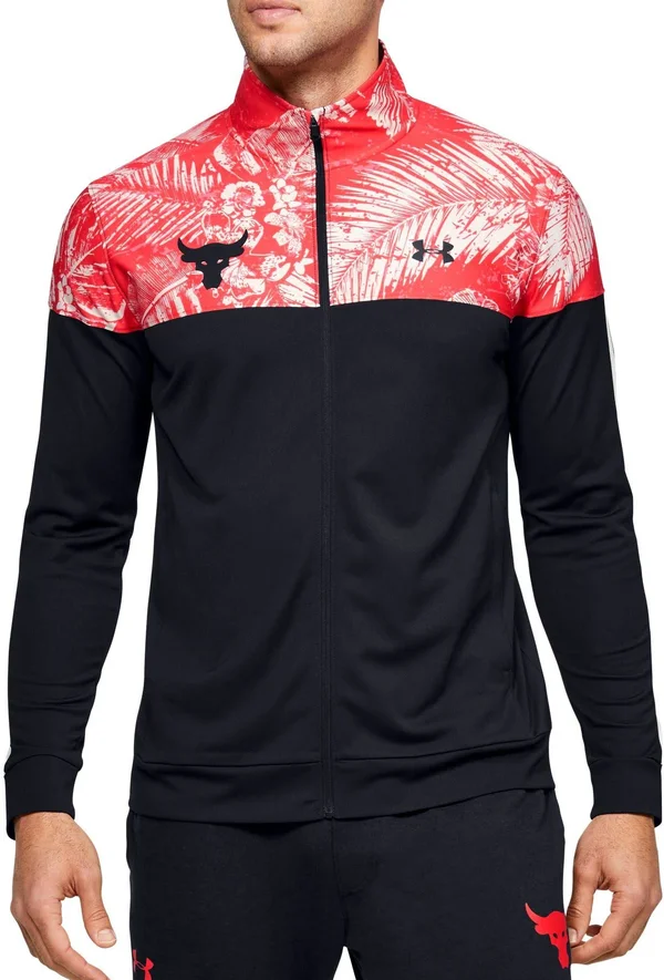 Under Armour Men's Project Rock Track Jacket - Black - SM