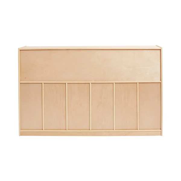 Ecr4kids Birch 30 Cubby Tray Cabinet
