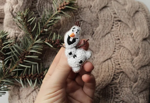 Olaf (Frozen) Handmade Pin Brooch