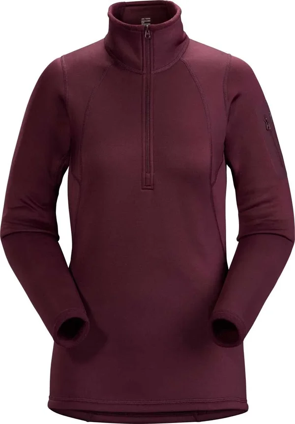 Arc&teryx RHO AR Zip-Neck Top - Women's Rhapsody - XL