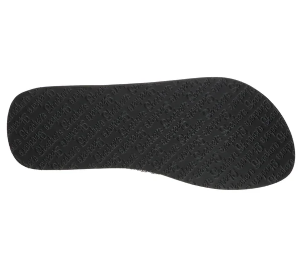 Skechers Women's Vinyasa - Stone Candy Wedges - Black, 5.0