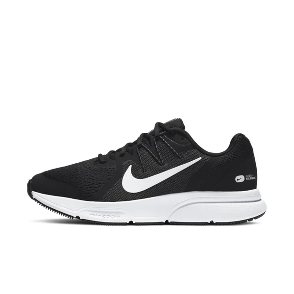 Nike Zoom Span 3 Black Men's Running Shoes, Size: 8