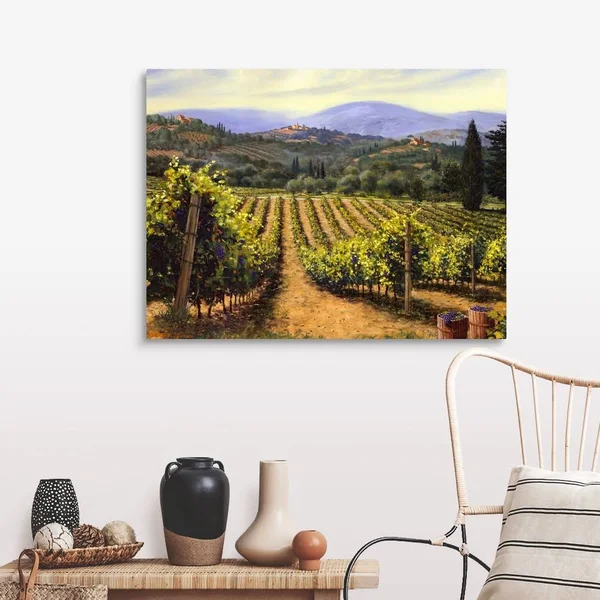 Tuscany Vines, Canvas Wall Art, 40x30, Great Big Canvas