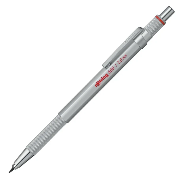 Rotring 600 2mm Drop Pencil Refill - Silver (S0502621)