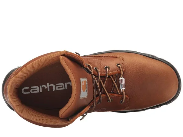 Carhartt 6" Work Boot Waterproof, Men's Brown