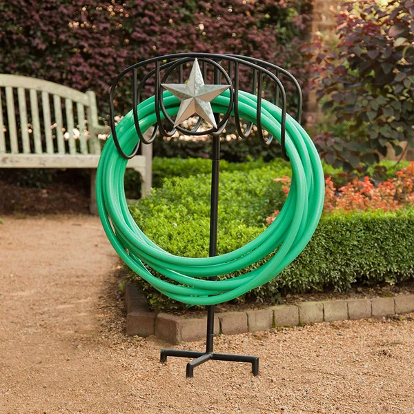 Liberty Garden 125-KD Galvanized Star Manger Hose Stand