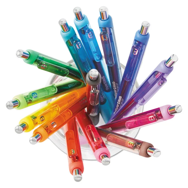 Paper Mate InkJoy Gel Retractable Pen Office Pack, Assorted Colors, 0.7mm, 36-Pack