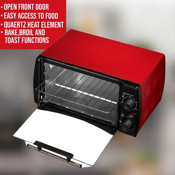 J-Jati Countertop Oven Red