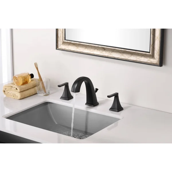 Ultra Faucets Lotto Collection Two-Handle Widespread Lavatory Faucet - Brushed Nickel UF57103