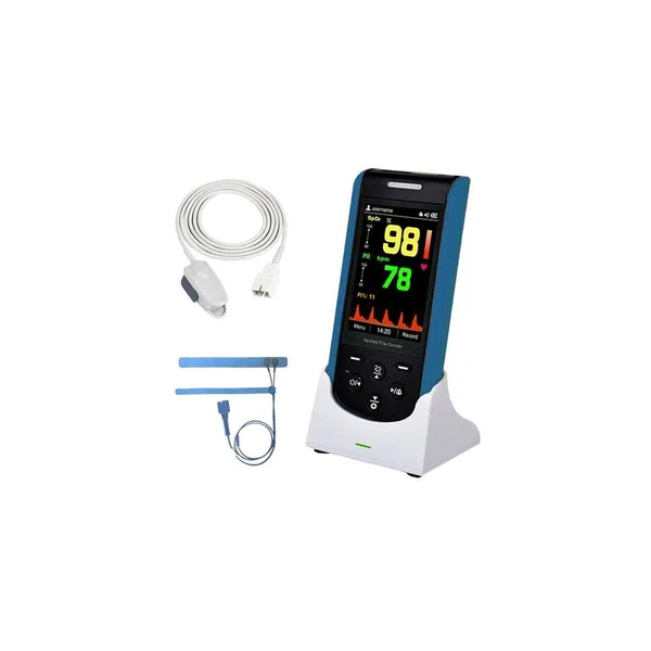 Wellue Handheld Pulse Oximeter. Professional Blood Oxygen Monitor for Adult & Baby. Low Oxygen Alarm. FDA Approved.