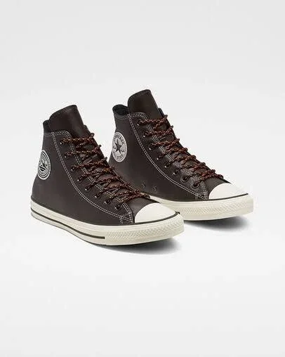 Converse Tumbled Leather Chuck Taylor All Star - Brown