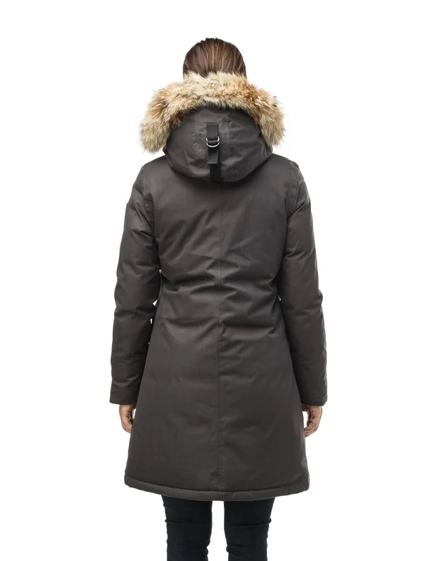 Merideth Ladies Parka - Chalk, Xxs