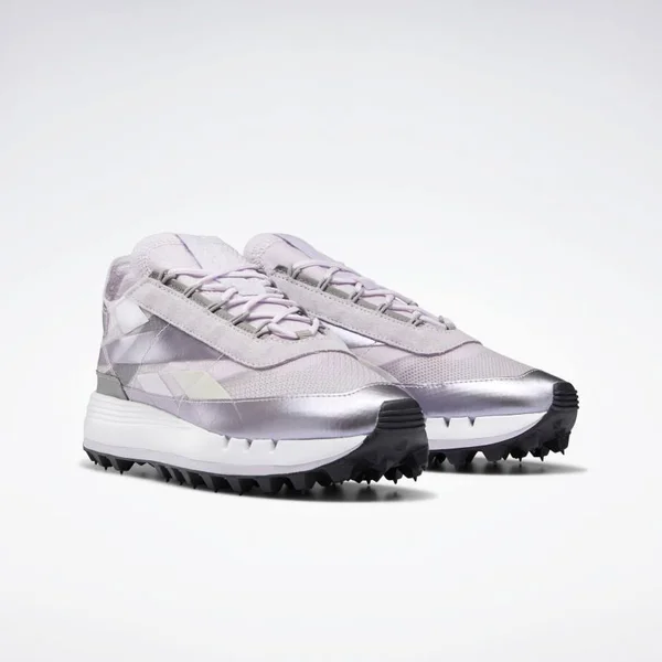 Reebok Legacy 83 Women's Shoes Sneakers 7.5 Luminous Lilac - Spacer Grey, Porcelain