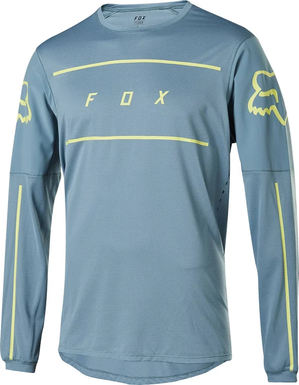 Fox Racing Flexair LS Fine Line Jersey [Light Blue] S