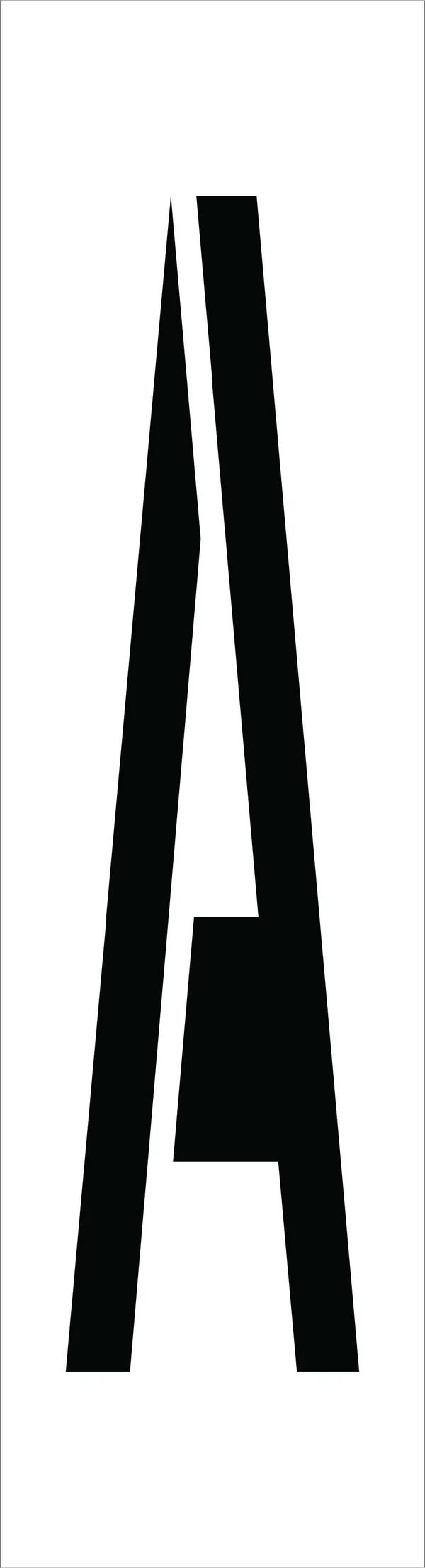 NMC, PML36, 36x22Stencil Letter Set A - Z