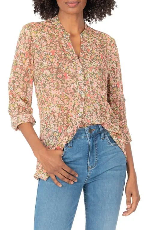 Women's Kut from The Kloth Jasmine Top - Size Small - Green
