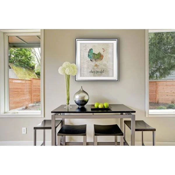 Snowman -Framed Giclee Print - 38 x 38