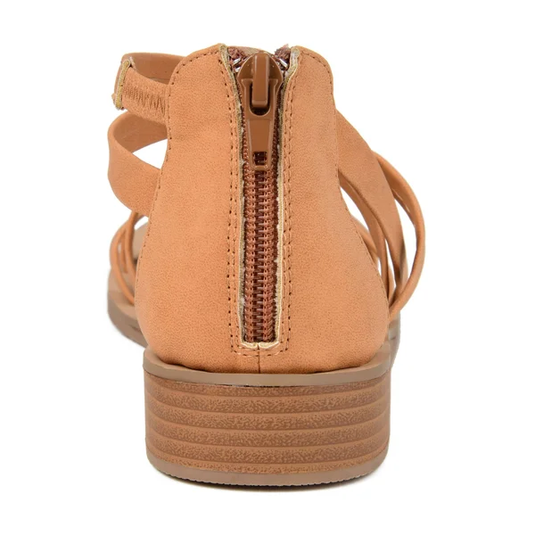 Journee Collection Women's Lanza Sandal - Brown