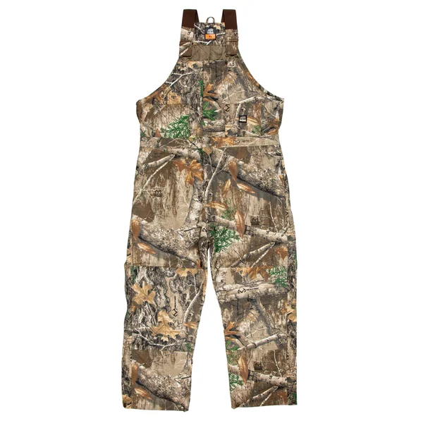 Berne Men's Camouflage Insulated Bib Overall - B415, Realtree Edge