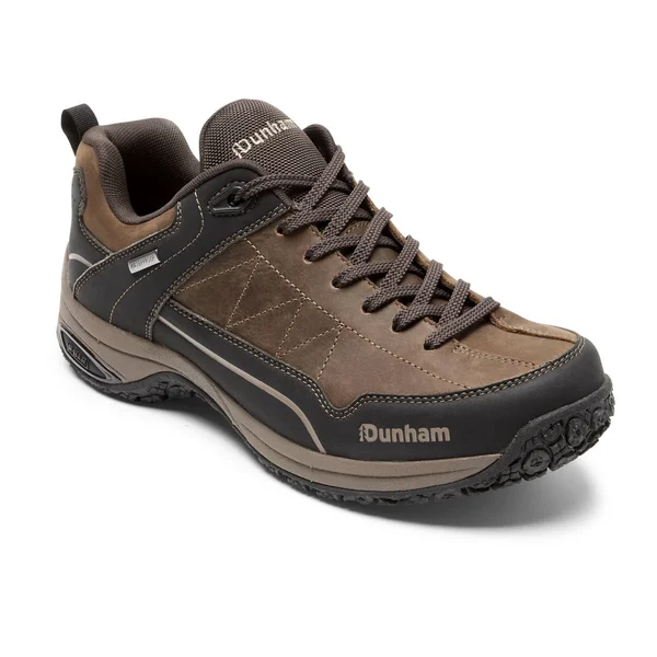 Dunham Mens Cloud Plus Lace-Up Trekker – Waterproof Shoes - Size 7 4E - Brown