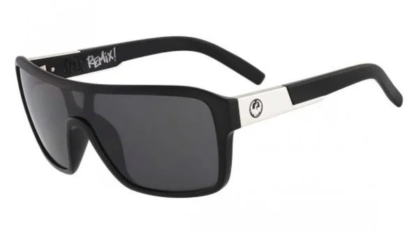 Sunglasses Dragon Dr Remix LL 019 Matte BLACK/LYNXX/LL Brown