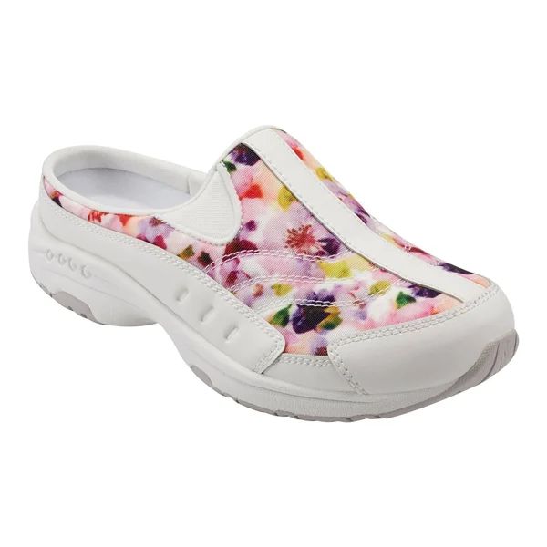 Easy Spirit Women's Traveltime Mules - White - 11W