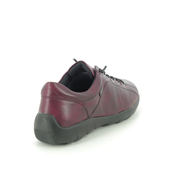 Remonte Livlite Wine Leather Womens Lacing Shoes R3515-35 in Size 37