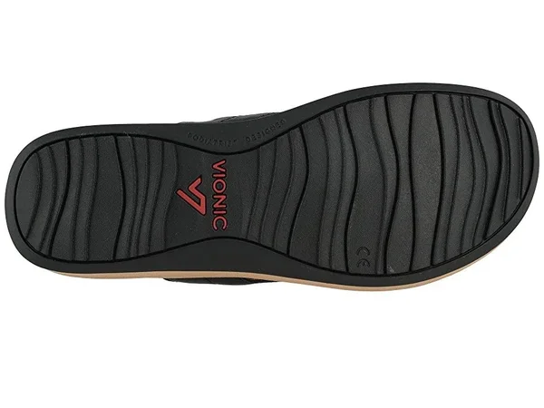 Women's Vionic Pilar Platform Thong Sandal, Size: 11, Black