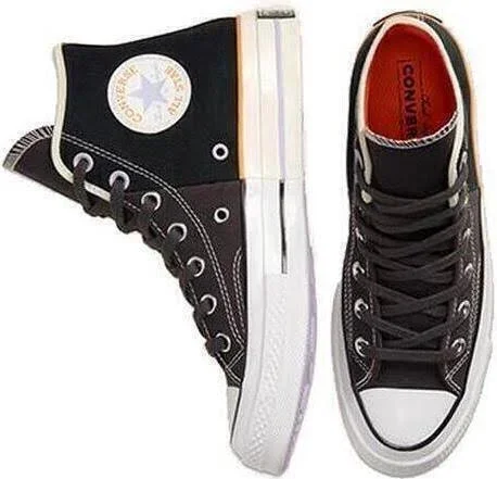 Converse Chuck &70 High Retro Shoes (Black) Size 4