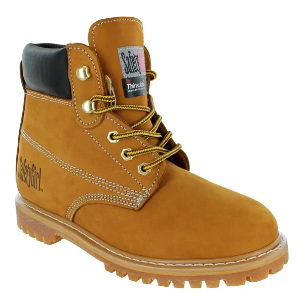 Safety Girl II Insulated Work Boot - Tan Soft Toe 5.5M