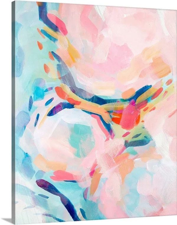 Cotton Candy I, Canvas Wall Art, 24x30, Great Big Canvas
