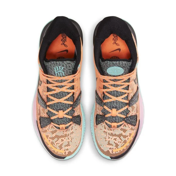 Nike Kyrie 7 Play for The Future Basketball Shoes in Orange/Atomic Orange Size 13.0