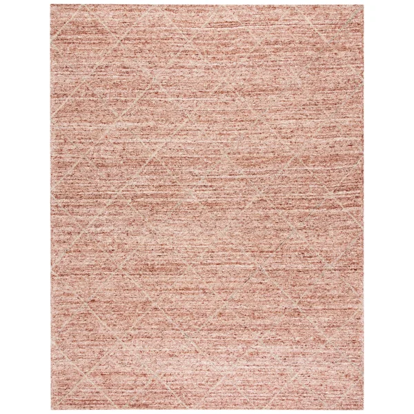 Safavieh Handmade Himalaya Modern & Contemporary Trellis Blue/Gold Wool Rug - 8& x 10&